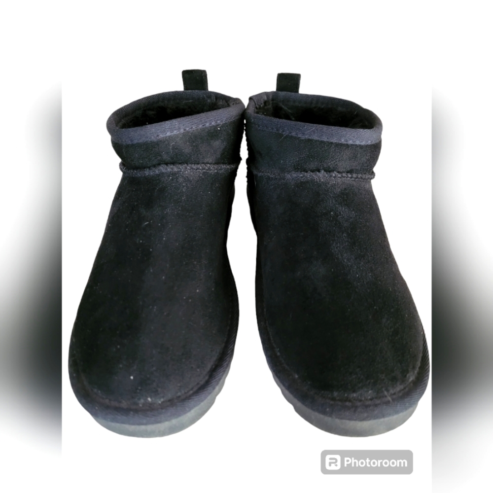 Furry Ankle Boots